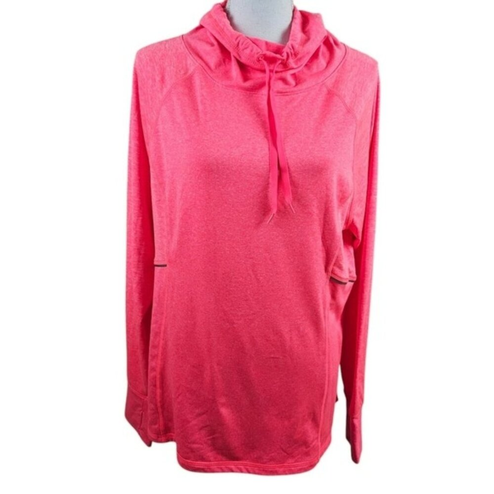 AVIA ACTIVE Reflective Gear Slouch Neck Exercise Top in XL